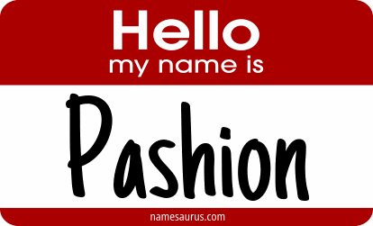 Hello my name is Pashion png download