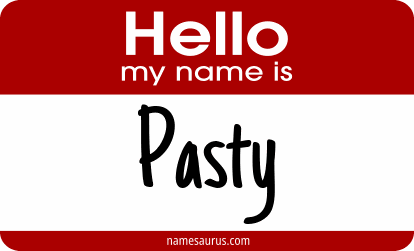 Hello my name is Pasty png download