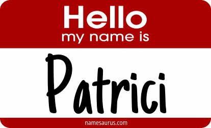 Hello my name is Patrici png download