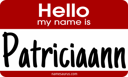 Hello my name is Patriciaann png download