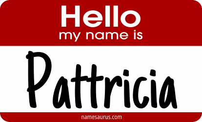 Hello my name is Pattricia png download