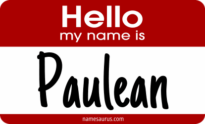 Hello my name is Paulean png download