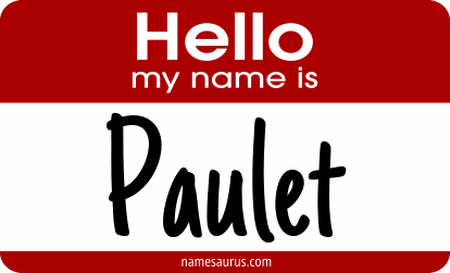 Hello my name is Paulet png download
