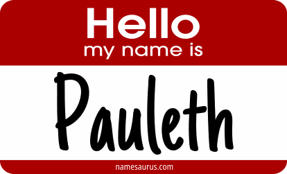 Hello my name is Pauleth png download