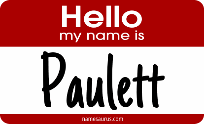 Hello my name is Paulett png download