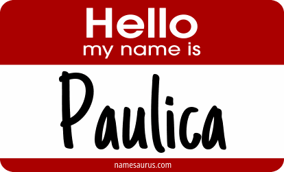 Hello my name is Paulica png download