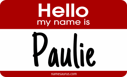 Hello my name is Paulie png download