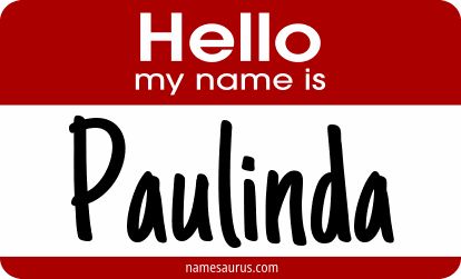 Hello my name is Paulinda png download