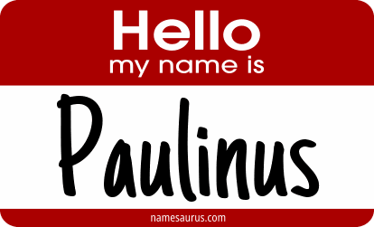Hello my name is Paulinus png download