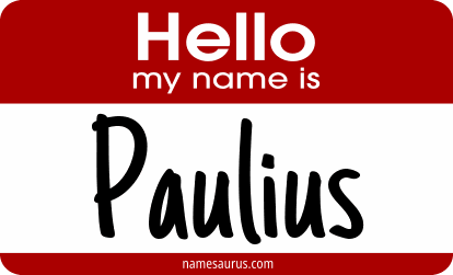 Hello my name is Paulius png download