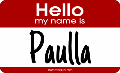 Hello my name is Paulla png download