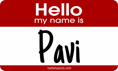 Hello my name is Pavi png download