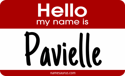 Hello my name is Pavielle png download