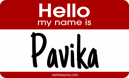 Hello my name is Pavika png download
