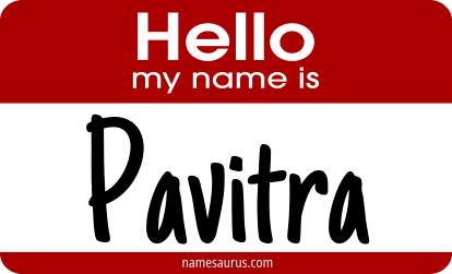 Hello my name is Pavitra png download