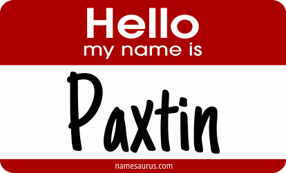 Hello my name is Paxtin png download