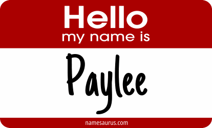Hello my name is Paylee png download