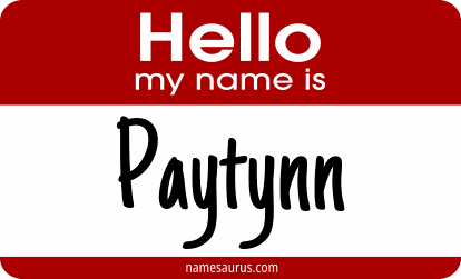 Hello my name is Paytynn png download