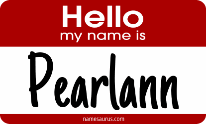 Hello my name is Pearlann png download