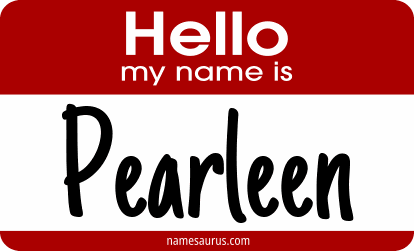 Hello my name is Pearleen png download