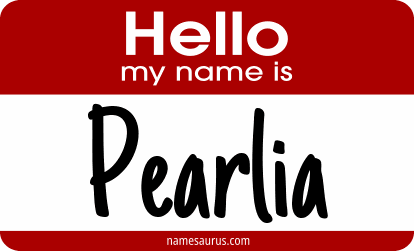 Hello my name is Pearlia png download