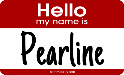 Hello my name is Pearline png download