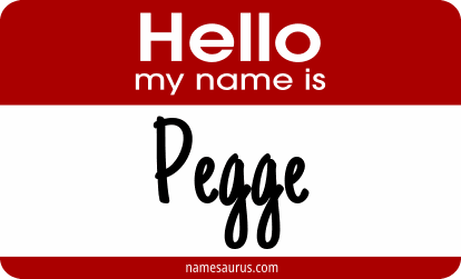 Hello my name is Pegge png download