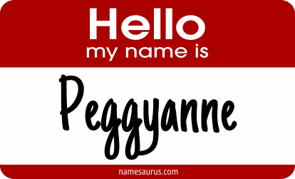 Hello my name is Peggyanne png download