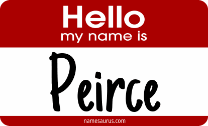 Hello my name is Peirce png download