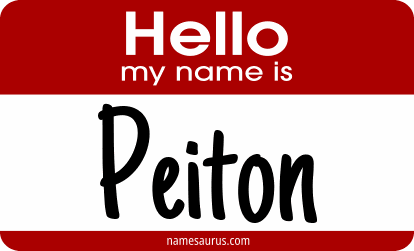 Hello my name is Peiton png download