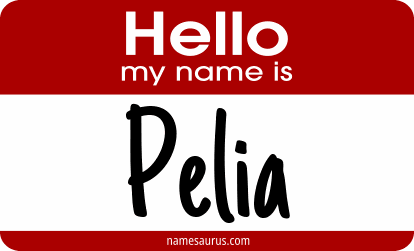 Hello my name is Pelia png download