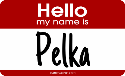 Hello my name is Pelka png download