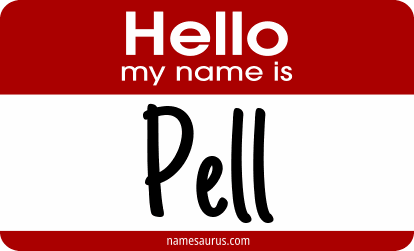 Hello my name is Pell png download