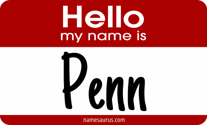Hello my name is Penn png download