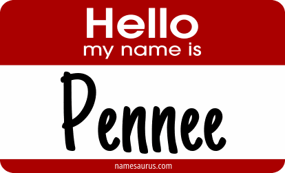 Hello my name is Pennee png download
