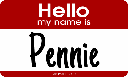 Hello my name is Pennie png download