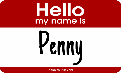 Hello my name is Penny png download