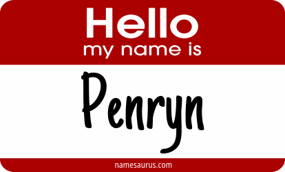 Hello my name is Penryn png download