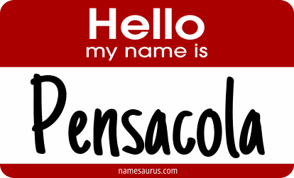 Hello my name is Pensacola png download