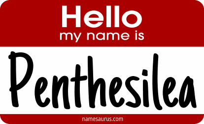 Hello my name is Penthesilea png download