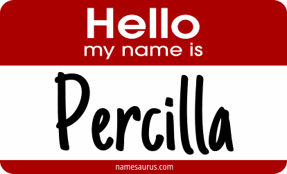Hello my name is Percilla png download