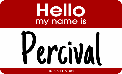 Hello my name is Percival png download