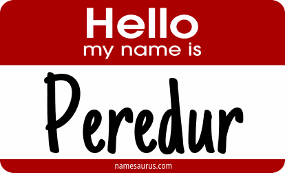 Hello my name is Peredur png download