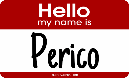 Hello my name is Perico png download