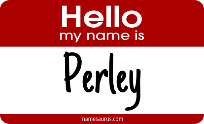 Hello my name is Perley png download