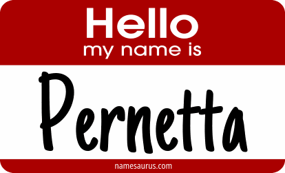 Hello my name is Pernetta png download