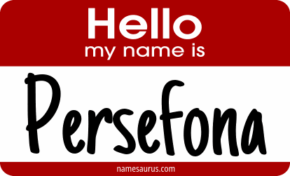 Hello my name is Persefona png download