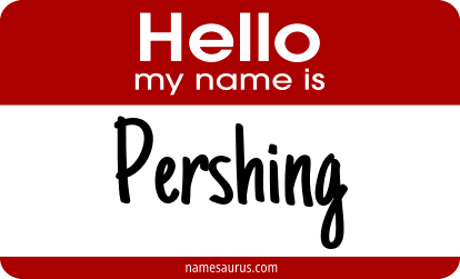 Hello my name is Pershing png download