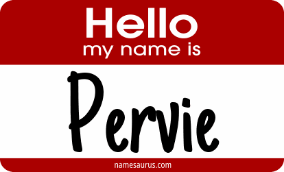 Hello my name is Pervie png download
