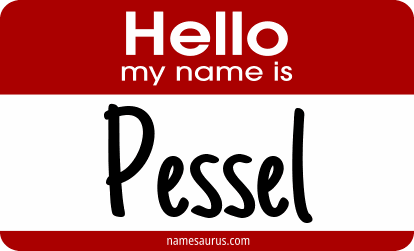 Hello my name is Pessel png download